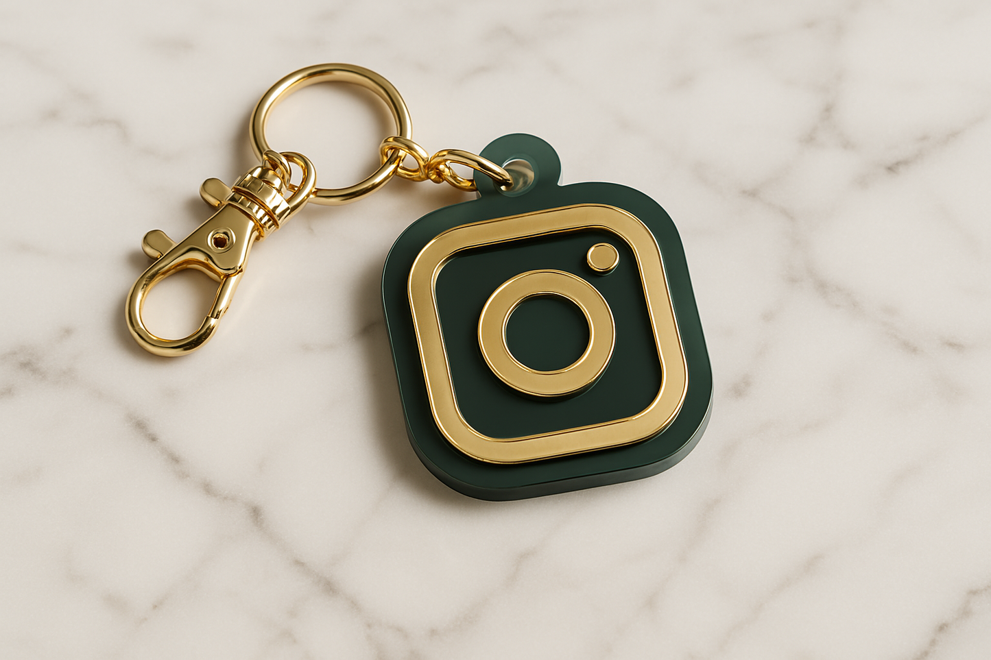 Custom NFC Instagram Keychain