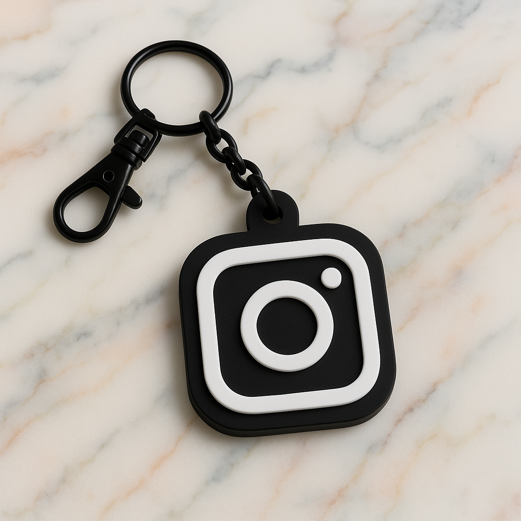 Custom NFC Instagram Keychain