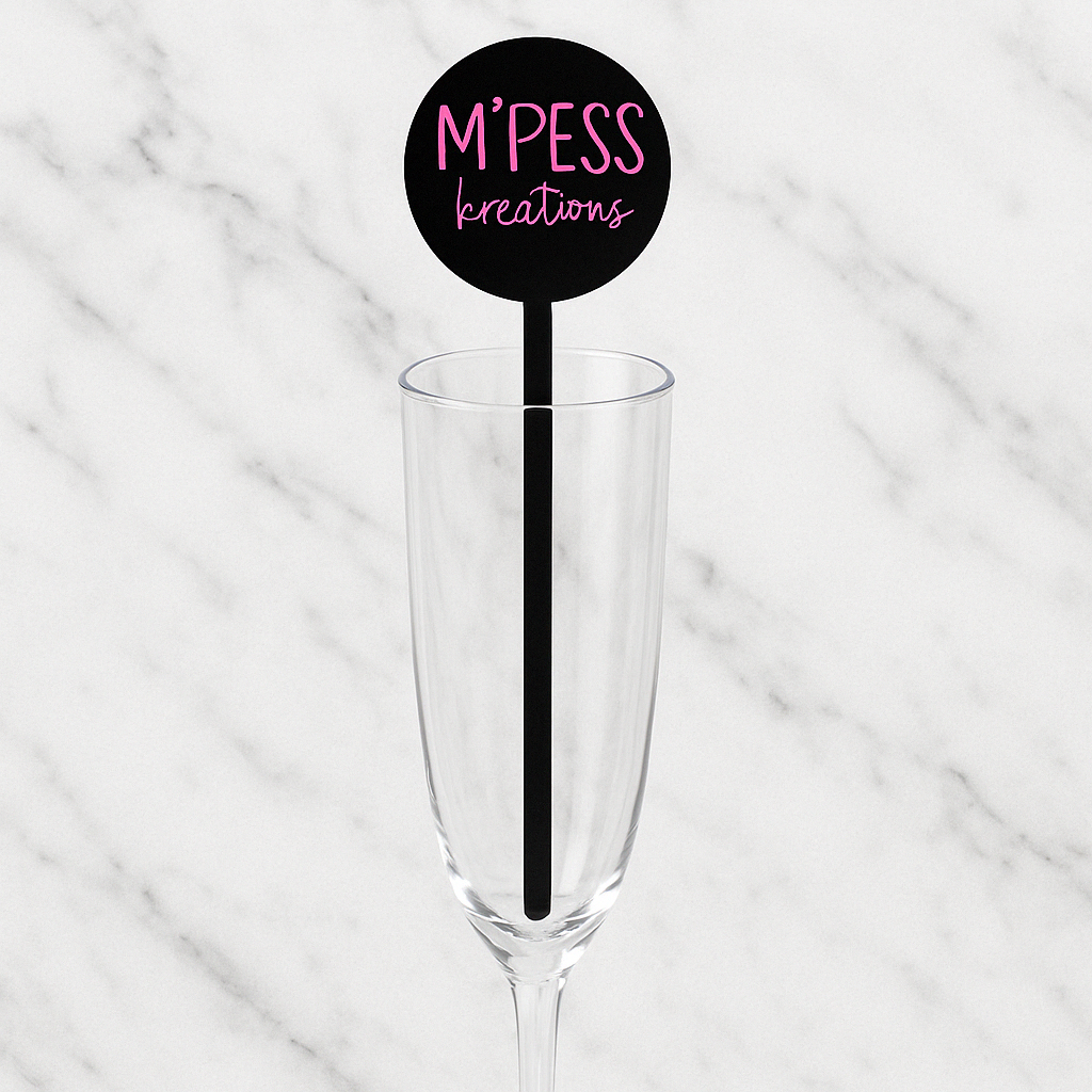 Solid Color Custom Drink Stirrers